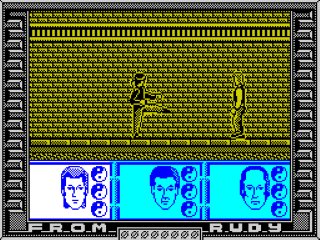 Big Trouble in Little China screenshot 2 for ZX Spectrum